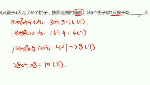 2020學(xué)而思三年級(jí)數(shù)學(xué)暑期培訓(xùn)班06講歸一問題視頻資源免費(fèi)下載