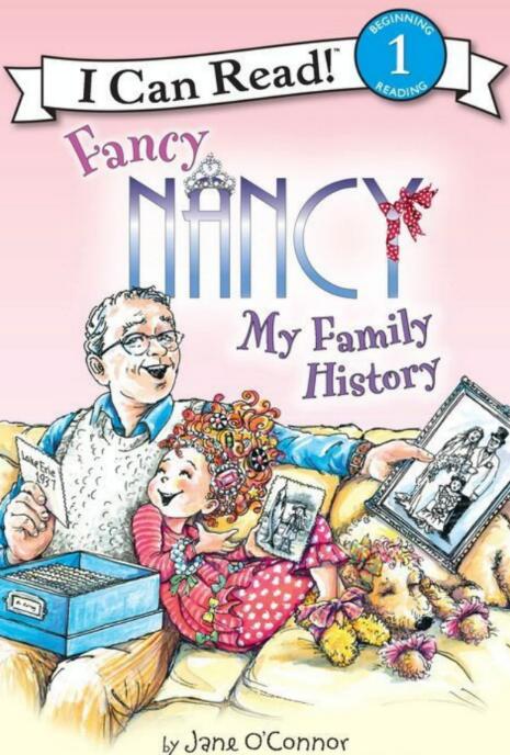 Fancy Nancy:My Family History英文繪本pdf電子版資源下載