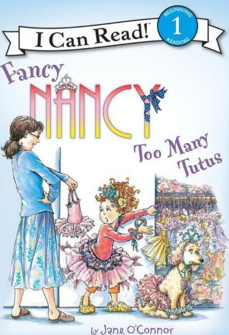 Fancy Nancy:Too Many Tutus英文繪本pdf電子版資源下載