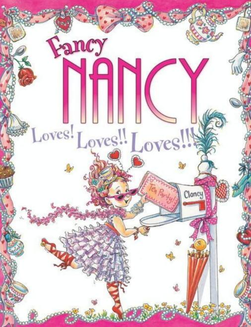Fancy Nancy：Loves!Loves!!Loves!英文繪本pdf電子版下載
