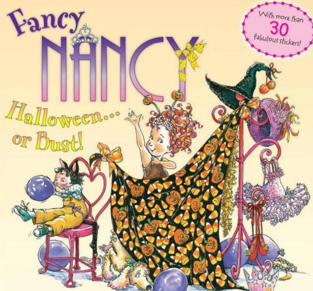 Fancy Nancy：Halloween...or Bust英文繪本pdf電子版下載
