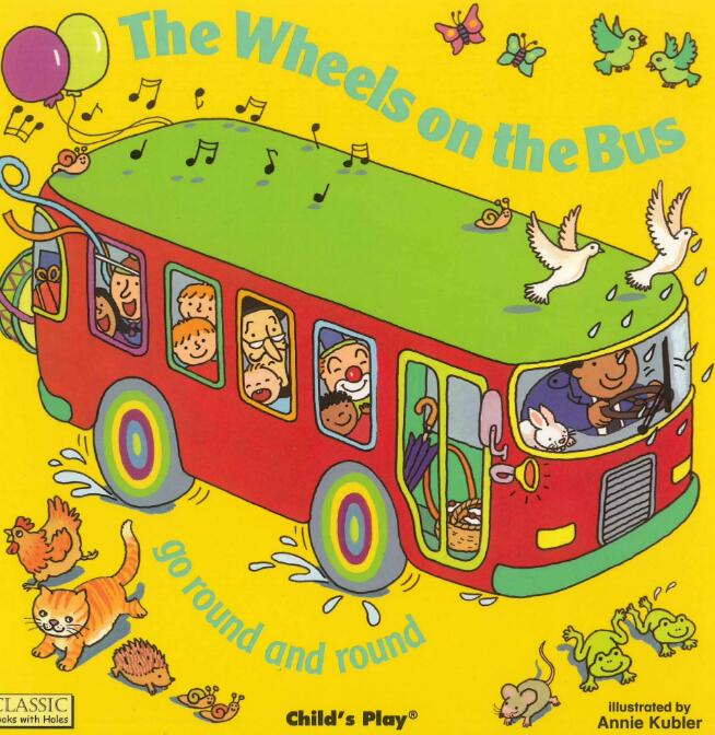 The Wheels on the Bus繪本翻譯及pdf資源百度云下載