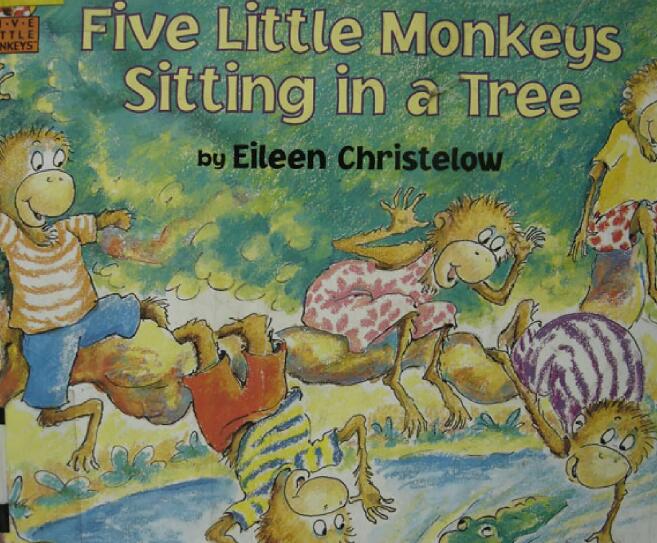 Five Little Monkeys Sitting in A Tree繪本電子版資源下載
