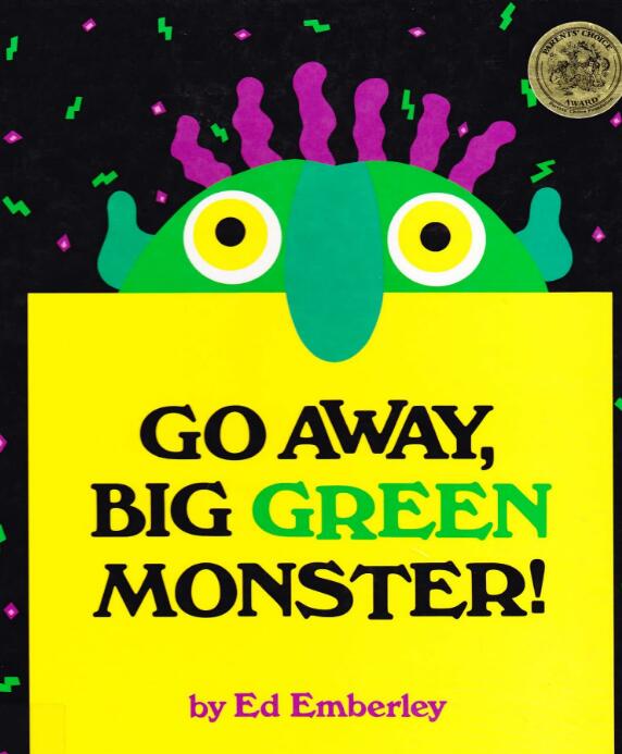 Go Away Big Green Monster繪本翻譯及pdf電子版資源下載