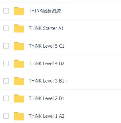 劍橋英語教材Cambridge Think Starter-5 全6級(jí)PDF+音頻+視頻下載