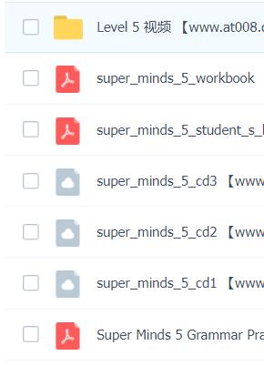 劍橋少兒英語(yǔ)Super Minds Level5全套電子書+音頻+視頻百度云免費(fèi)下載